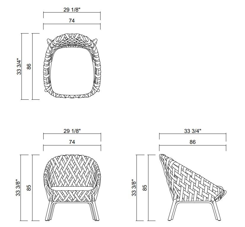LUUM ARMCHAIR - Products - Saccaro