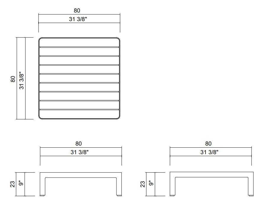 MODULO 80X80 CM OÁSIS