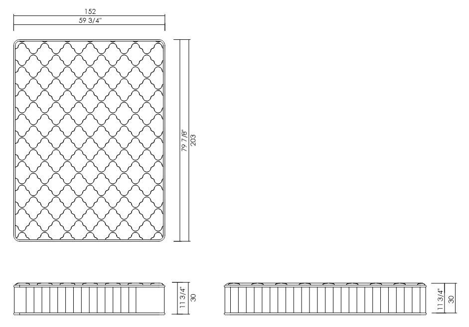 COLCHÓN 152 X 203 CM