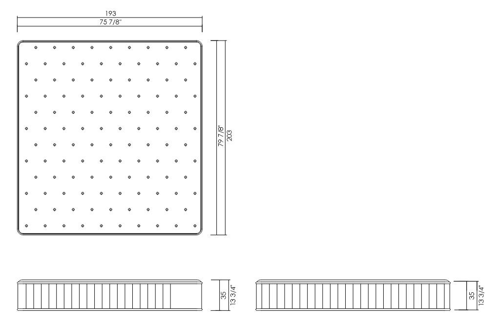 COLCHÓN 193 X 203 CM